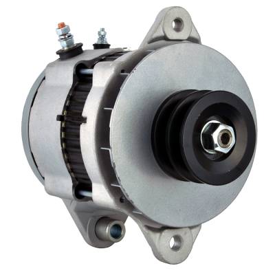 Rareelectrical - New 100A Alternator Compatible With Mitsubishi Fuso Fk Fm Fighter Truck 6M60 7.545L 460Ci Sohc - Image 1