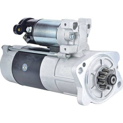 Rareelectrical - New 24V 5Kw Plgr Starter Motor Compatible With Caterpillar Doosan Manitou Excavator Cat 3066 - Image 4
