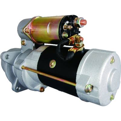 Rareelectrical - Starter Compatible With 82 81 80 Allis Chalmers Backhoe 715B Perkins 323-437 323-689 323-822 4917197 - Image 7