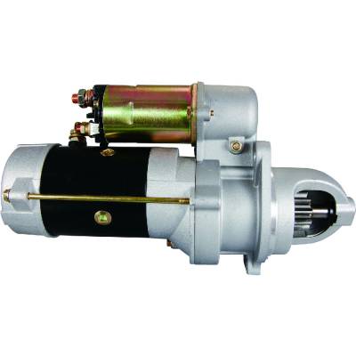 Rareelectrical - Starter Compatible With 82 81 80 Allis Chalmers Backhoe 715B Perkins 323-437 323-689 323-822 4917197 - Image 6