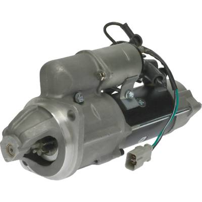 Rareelectrical - New 24V Cw 9-Tooth Starter Motor Osgr Compatible With 2000 Komatsu D21-6 Dozer 4D95l-1 Diesel Engine - Image 2