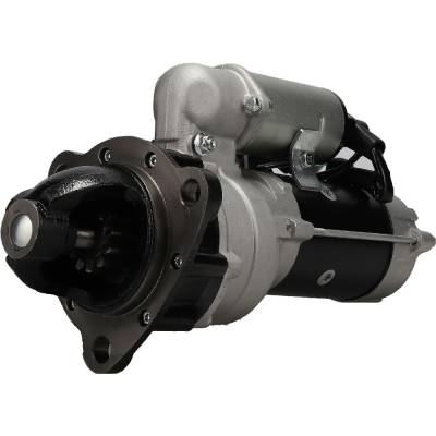 Rareelectrical - New 24V Starter Motor Compatible With Komatsu Reach Loader Wr11 6D95l Diesel 600-813-3310 - Image 2