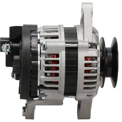 Rareelectrical - New 12 Volt 40A Alternator V-Belt 1-Groove Regulator 12 O'clock Compatible With John Deere 5103 Ag - Image 4