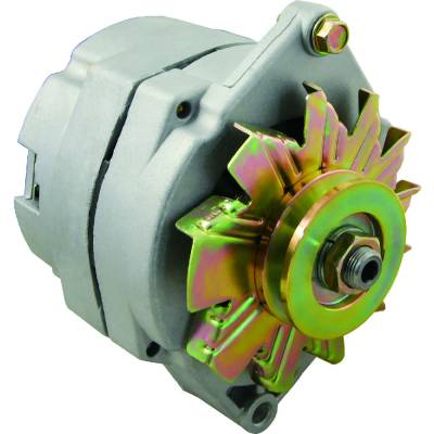 Rareelectrical - New Alternator 40 Amp 24 Volt External Fan Internal Regulator Compatible With Case Wheel Loader W20b - Image 3