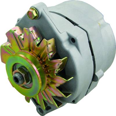 Rareelectrical - New Alternator 40 Amp 24 Volt External Fan Internal Regulator Compatible With John Deere Crawler - Image 2