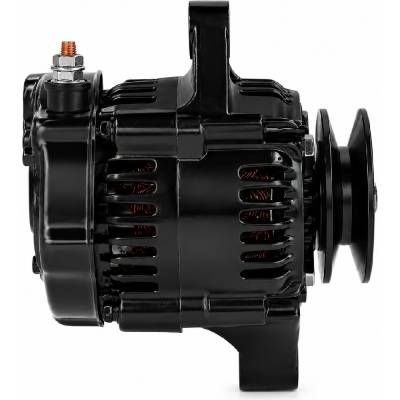 Rareelectrical - 12V 70A Mini Race Alternator Fits Street Rod Hot Rod Custom - Image 2
