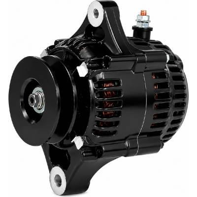 Rareelectrical - 12V 70A Mini Race Alternator Fits Street Rod Hot Rod Custom - Image 6