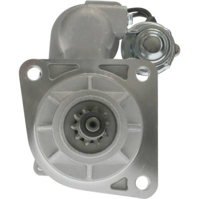 Rareelectrical - New 4.0Kw 24V Starter Motor Compatible With Kawasaki 65Z4 Case Kobelco Komatsu New Holland Ec160 - Image 1