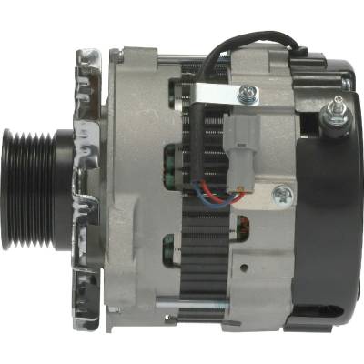 Rareelectrical - New 24V 50 Amp Alternator With Pulley Compatible With Takeuchi Tb1140 Case Cx130blc John Deere 135D - Image 4