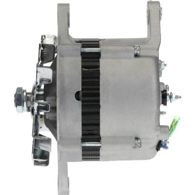 Rareelectrical - New 50A 12V Alternator External Fan Ir Compatible With Hyster Forklift Isuzu 4Bd1 3.9L 4-Cyl Diesel - Image 4