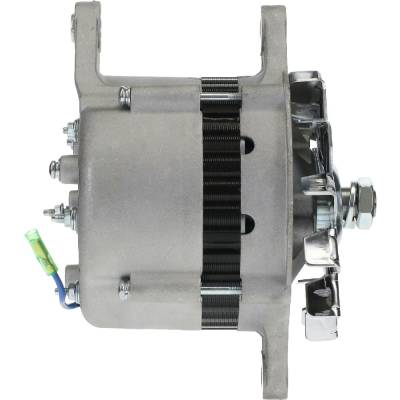 Rareelectrical - New 50A 12V Alternator External Fan Ir Compatible With Hyster Forklift Isuzu 4Bd1 3.9L 4-Cyl Diesel - Image 5