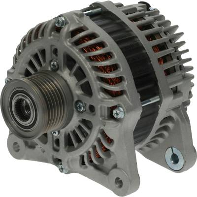 Rareelectrical - New 110A 12V Alternator 6-Groove Clutch Pulley Compatible With 2009-2014 Nissan Cube Z12 Wagon 1.8L - Image 2