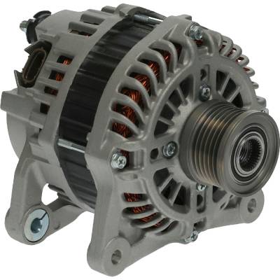 Rareelectrical - New 110A 12V Alternator 6-Groove Clutch Pulley Compatible With 2009-2014 Nissan Cube Z12 Wagon 1.8L - Image 3
