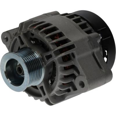 Rareelectrical - New 12V 105A Alternator Cw 8-Groove Pulley Compatible With Caterpillar Th560b Th580b Telehandler - Image 1