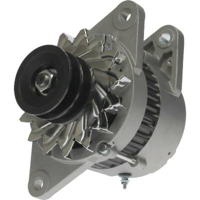 Rareelectrical - New Alternator 24 Volt 50 Amp 2-Groove Internal Regulator Compatible With 1988-2007 Link-Belt - Image 2