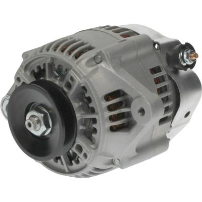Rareelectrical - New Alternator Compatible With 2004-2007 Buhler B56 Loader Kubota V2003t Tug 660-36 Belt Loader - Image 2