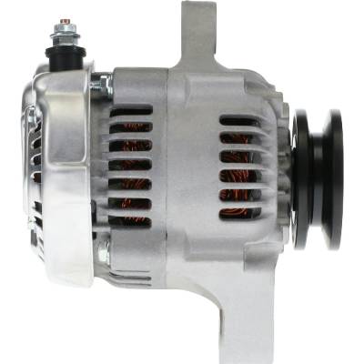 Rareelectrical - New 16 Volt 55A Style 93Mm Race Alternator 1-Wire Ir/If V-Belt Pulley Compatible With Race Car - Image 5