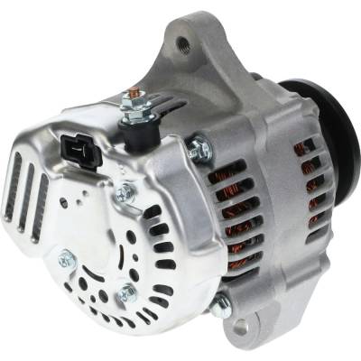 Rareelectrical - New 16 Volt 55A Style 93Mm Race Alternator 1-Wire Ir/If V-Belt Pulley Compatible With Race Car - Image 7