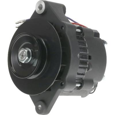 Rareelectrical - New 12V 55A Alternator Compatible With Caterpillar Mitsubishi Forklift Lift Truck Mitsubishi 4G - Image 2