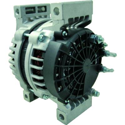 Rareelectrical - 12V 220A Alternator Pad Mount Right Side Compatible With Cummins Isx Isl Ism Isc Heavy-Duty Truck - Image 6