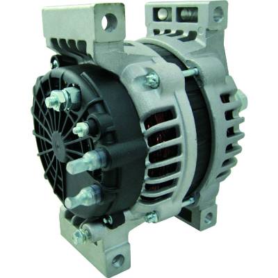 Rareelectrical - 12V 220A Alternator Pad Mount Right Side Compatible With Cummins Isx Isl Ism Isc Heavy-Duty Truck - Image 7
