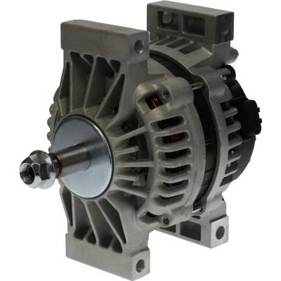 Rareelectrical - New 12V 185A Alternator Pad Mount Right Side Compatible With Heavy-Duty Truck Applications Bosch - Image 2
