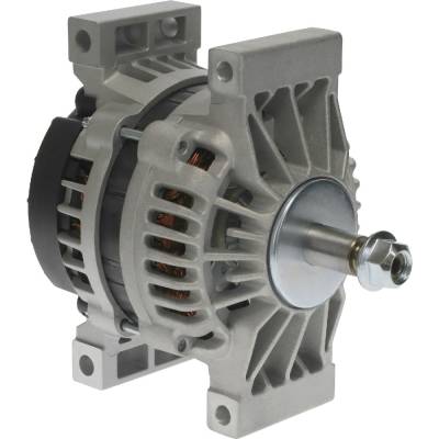 Rareelectrical - New 24 Volt 110A Alternator 28Si Quad Pad Mount Self-Excited 1-Wire Compatible With Cummins - Image 3