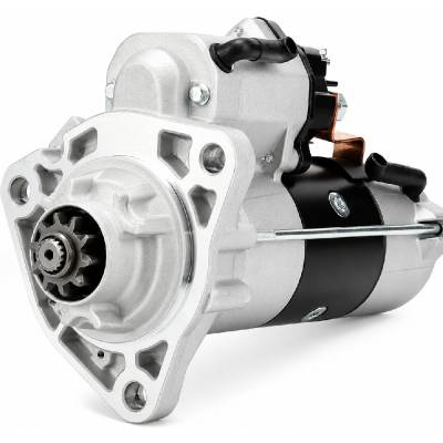 Rareelectrical - New 10 Tooth Cw Starter Compatible With Cummins Isl 8.9L Isc 8.3L Qsl9 Qsc Diesel School Bus - Image 3
