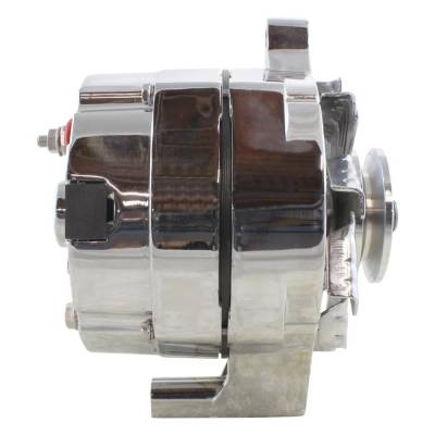 Rareelectrical - 12V 140A Chrome Alternator Fits Ford F-100 Pickup C5df10346a - Image 2