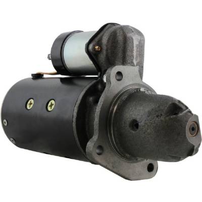 Rareelectrical - New 12V 10T Cw Starter Motor Compatible With International Tractor 2500A-D 2500B-D 384 1109270 - Image 4