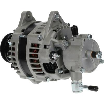 Rareelectrical - New 24V Alternator Compatible With 1994-2001 Isuzu 4Hf1 Engine Lr280-501 Lr280-506 Lr280-508 - Image 6