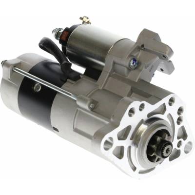 Rareelectrical - New Starter Motor Compatible With 89 Mitsubishi-Fuso Truck Fe Series 3.3 M2t66872 Me017034 M2t66872 - Image 3
