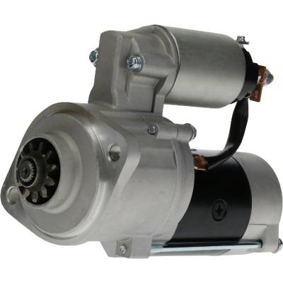 Rareelectrical - New 24V Starter Motor Compatible With Mitsubishi Forklift Fd-30 Fd-30B-D Fd-30B-Ds 34466-15101 - Image 2