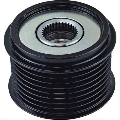Rareelectrical - 8-Groove Clutch Pulley Compatible With John Deere Al161112 - Image 1