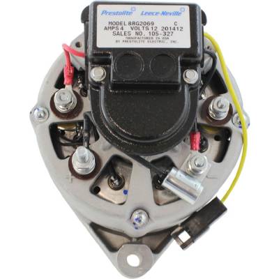 Rareelectrical - 12V 72A Alternator Compatible With 1975-2000 Crusader Marine Inboard Engines Gm V8 305 350 454 - Image 4