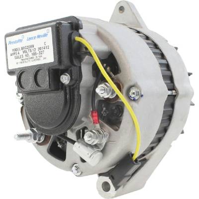 Rareelectrical - 12V 72 Amp Alternator Compatible With 1975-2000 Stewart Stevenson Marine Diesel 1975-1990 Crusader - Image 7