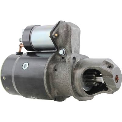 Rareelectrical - New 12V 10T Starter Motor Compatible With John Deere Combine 111 3300 40 45 55 6600 Ar91813 - Image 2