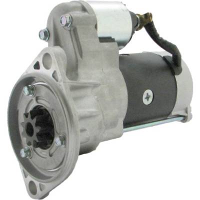 Rareelectrical - 12V Starter Motor Compatible With 1985-1993 Mustang Skid Steer Loader 552 960 Isuzu 4Jb1 Diesel - Image 2