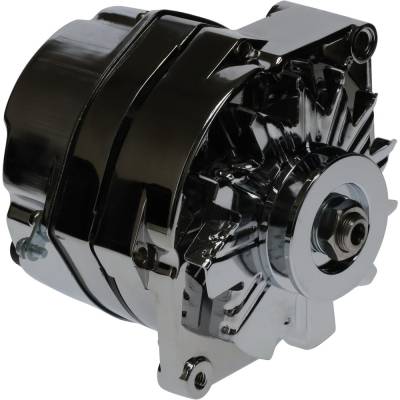 Rareelectrical - 12V 105A Chrome Alternator Fits 1968-1976 Mercruiser 350 - Image 2