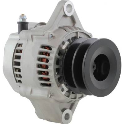 Rareelectrical - 12V 60 Amp Alternator Compatible With 1988-2007 Isuzu 6Bg1 6Bg1t 6Bg1tc Industrial Diesel Engine - Image 2