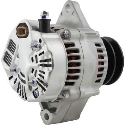 Rareelectrical - 12V 60 Amp Alternator Compatible With 1988-2007 Isuzu 6Bg1 6Bg1t 6Bg1tc Industrial Diesel Engine - Image 7