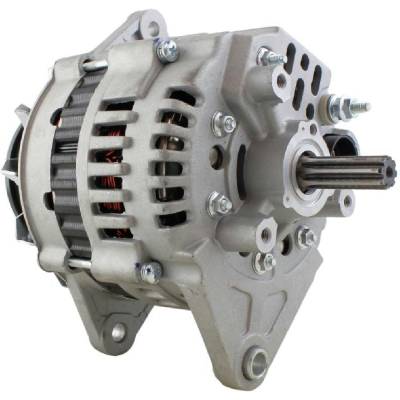 Rareelectrical - New 80 Amp Alternator Compatible With 1990-1997 Isuzu Npr L4 3.9L 236Cid 4Bd1 Diesel Medium Heavy - Image 8