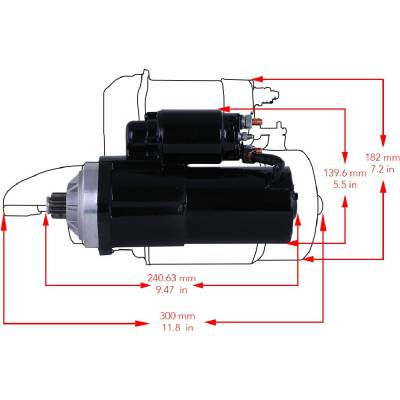 Rareelectrical - 12V Pmgr Starter Compatible With Mercruiser 350 Mag Mpi Mie Gm 5.7L V8 Marine Inboard 8.1S Ho - Image 6