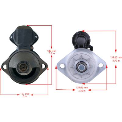 Rareelectrical - 12V Pmgr Starter Compatible With Mercruiser 350 Mag Mpi Mie Gm 5.7L V8 Marine Inboard 8.1S Ho - Image 4