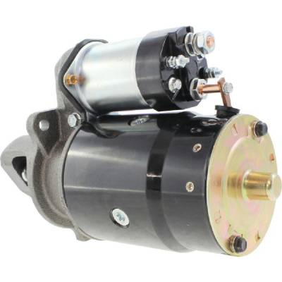 Rareelectrical - New 12V Ccw 10Mt Starter 10-Tooth Compatible With 1965-1969 International Harvester 500 Tractor - Image 7