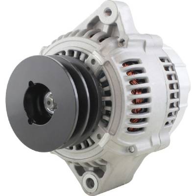 Rareelectrical - 12V 120 Amp Alternator Compatible With 2005-2009 Komatsu Wa65-5 Wa70-5 Wa80-5 Wa100m-5 4D95l 3.3L - Image 6