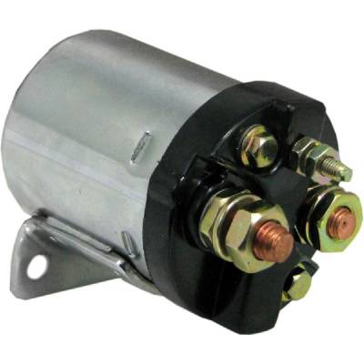 Rareelectrical - New Starter Solenoid Full Length Stud Compatible With 1965-1988 Harley-Davidson Big Twin Fl Flh Fx - Image 2