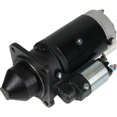 Rareelectrical - New 12V 9T Starter Motor Compatible With Fiat Hesston Tractor 82.86 85.55 8045 500333271 S4538 - Image 2