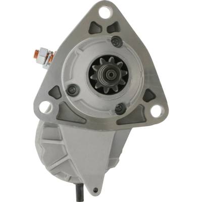 Rareelectrical - New 24V 10T Starter Compatible With Case Crawler Excavator 1187C Feller Buncher 128000-7020 A187722 - Image 1