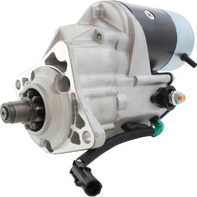 Rareelectrical - 12V Osgr Starter Compatible With 2004-2012 Case 420Ct 440Ct 445Ct 450Ct Track Loader 420 430 435 445 - Image 2